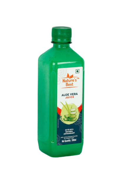 Natures Best Aloe Vera Juice (500ml)