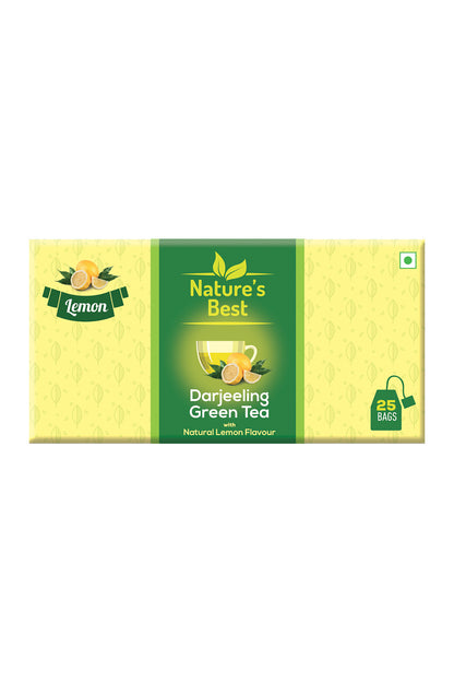 Natures Best Green Tea Sachet - Lemon (25s)