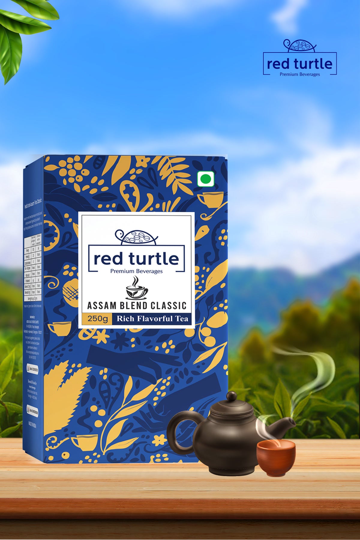 Red Turtle Tea Classic Powder (250gm)