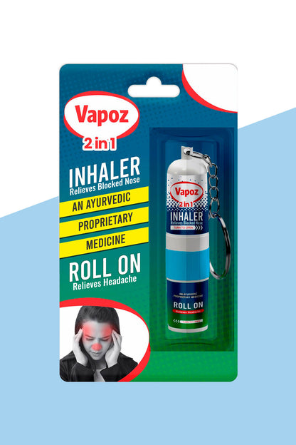 Vapoz 2 in 1 Inhaler Roll On